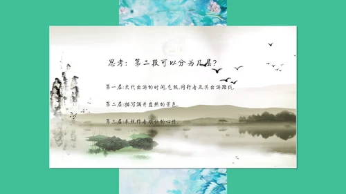 满井游记语文教学课件通用PPT模板