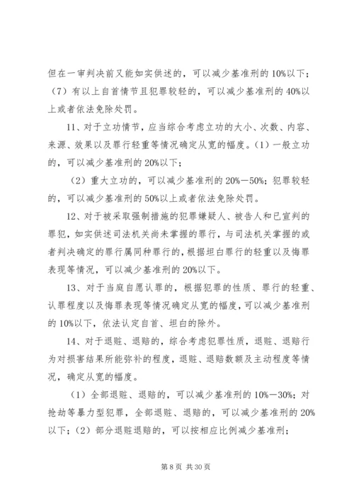 人民法院量刑程序指导意见(试行).docx