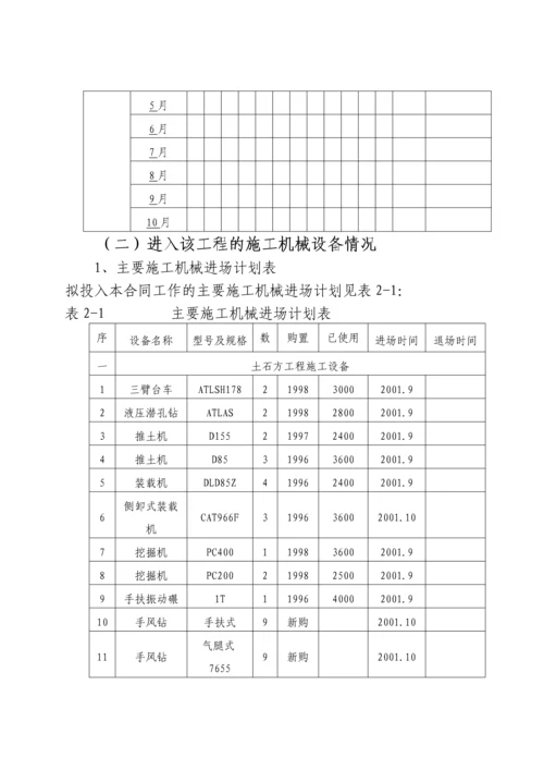 广西某水电站工程施工组织设计.docx