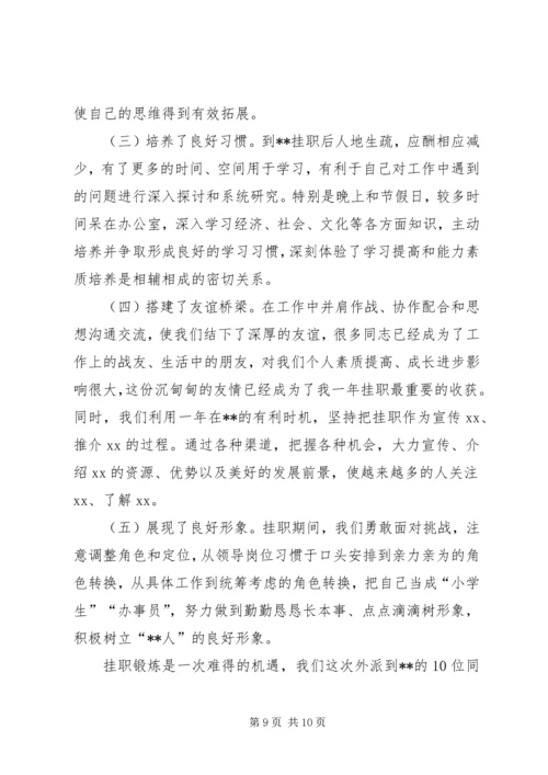 外派挂职市水务集团干部工作感悟_1 (3).docx