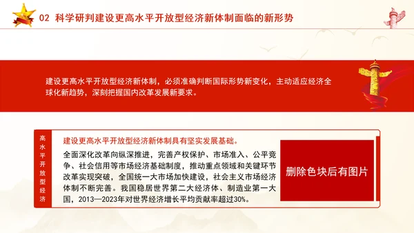 加快建设更高水平开放型经济新体制专题党课PPT