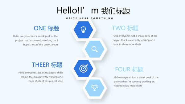 蓝色时尚医药医疗报告动态PPT