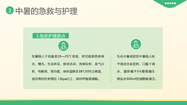 中暑急救中暑抢救护理知识培训PPT课件热射病