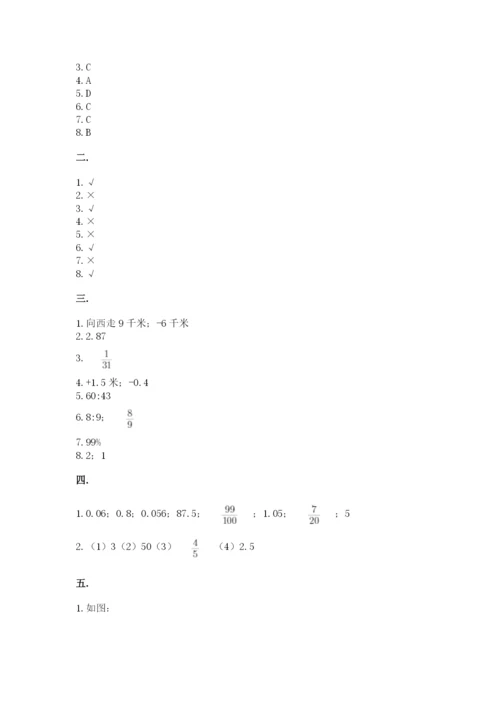 浙教版数学小升初模拟试卷及完整答案（考点梳理）.docx