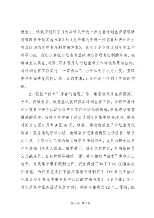 乡镇计生办计划生育工作总结.docx