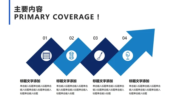 简约商务工作计划总结汇报PPT模板