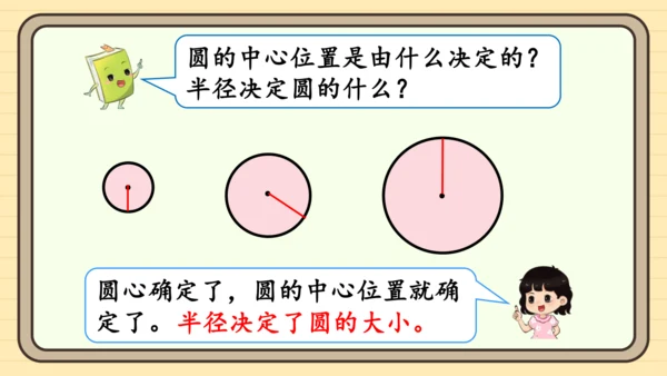 人教版六上第五单元第1课时  圆的认识 课件