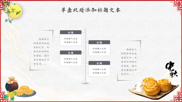 中秋佳节，月团圆中秋通用PPT模板
