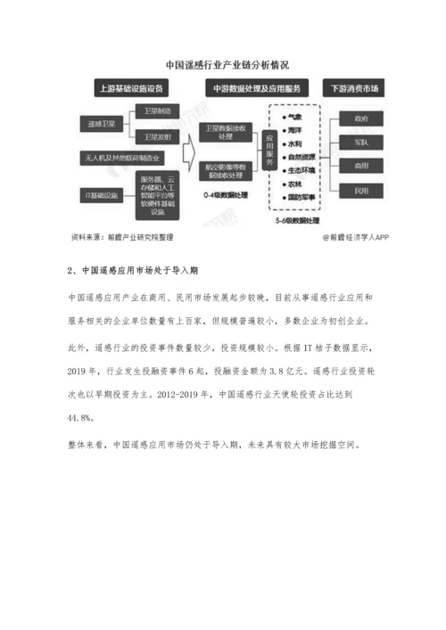 中国遥感行业市场现状及发展趋势分析-遥感大数据处理逐渐智能化发展.docx