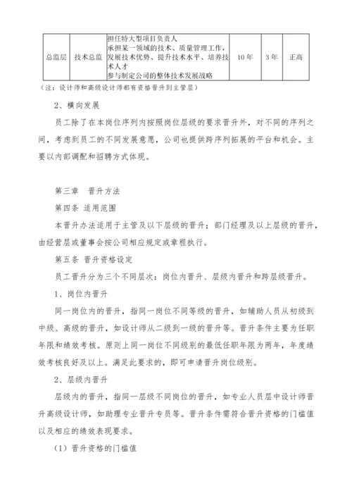 员工职业通道和晋升管理办法（试行）.docx