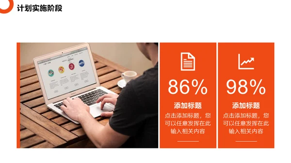 商务人士服务业年终总结通用PPT模板