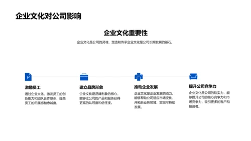 企业文化商务报告PPT模板