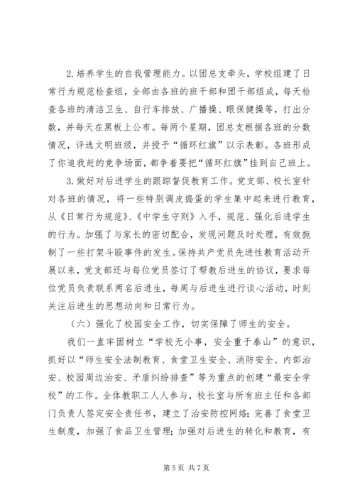 小学综合督导自评报告.docx