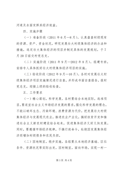 黑田村壮大村级集体经济实施方案 (2).docx