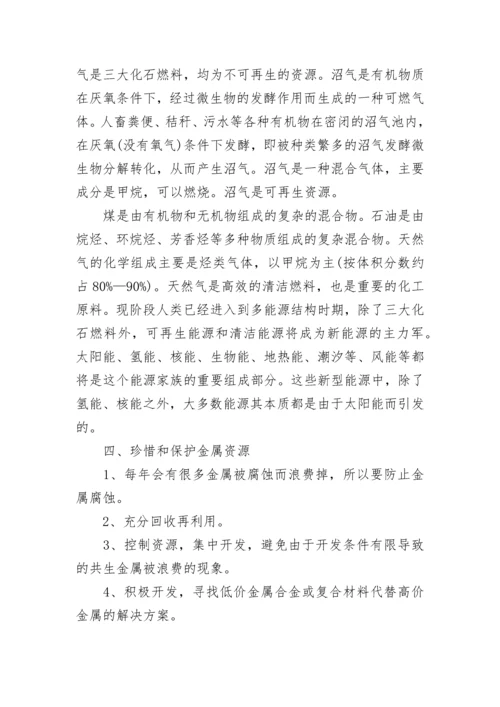 初三化学必背知识点总结梳理.docx