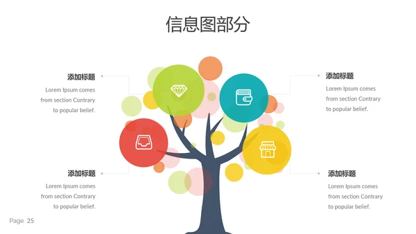 多彩简洁现代风公司简介商务通用PPT模板