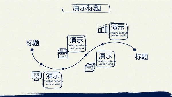 蓝色简约年终总结汇报演讲PPT