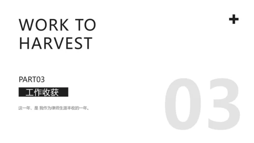 黑白简约通用律师法律法务总结PPT模板