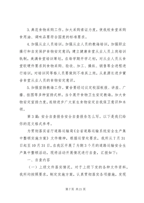安全自查报告（共7篇） (7).docx