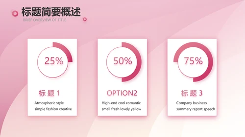 粉色大气化妆品产品介绍动态PPT模板