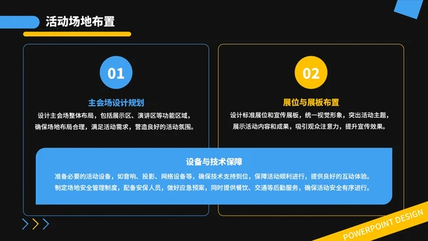 蓝金撞色潮流风网络安全宣传周活动PPT模板