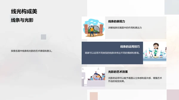 名画赏析技巧PPT模板