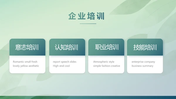 绿色清新春天春季旅游电子相册PPT