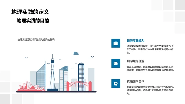 地理知识实践课PPT模板
