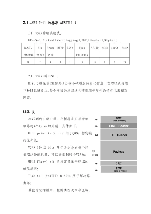 虚拟存储区域网络技术及其发展.docx