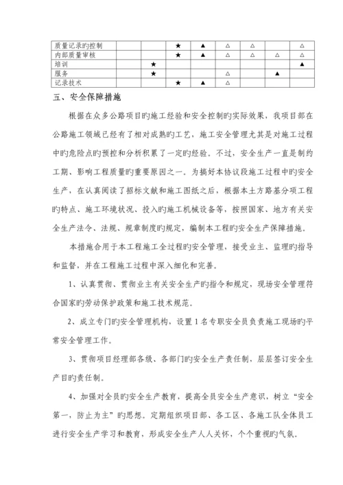 土方路基施工方案.docx