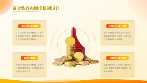橙色商务高级金融投资计划项目计划书PPT模板