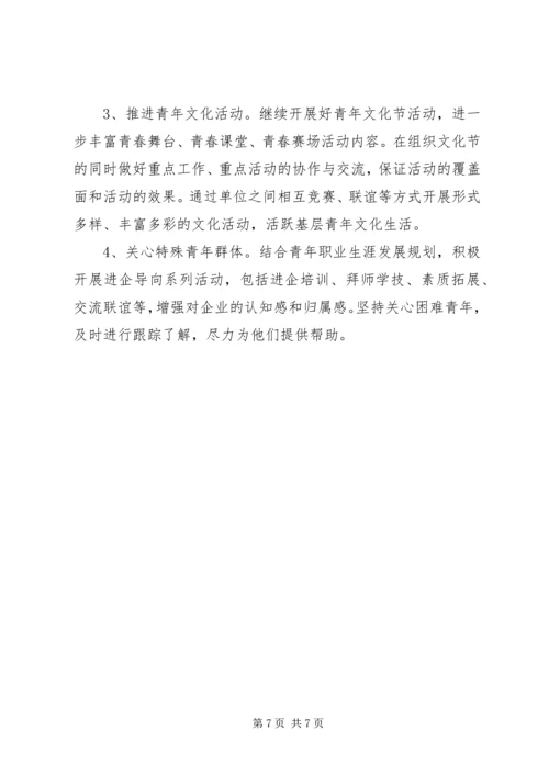 公司团委工作要点 (6).docx