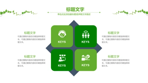 绿色药品医药代表医疗制药厂PPT模板