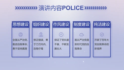 扫黑除恶专项斗争公安警察动态PPT模板
