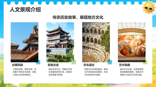蓝色3D旅游线路设计与宣传推广计划PPT模板