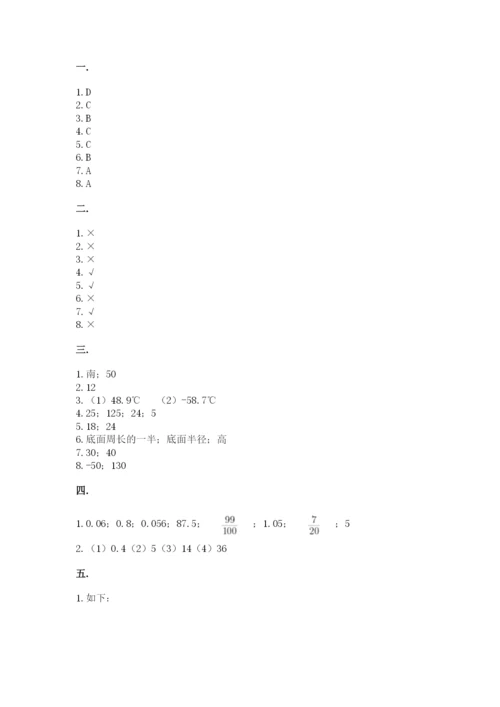 最新版贵州省贵阳市小升初数学试卷及完整答案（必刷）.docx