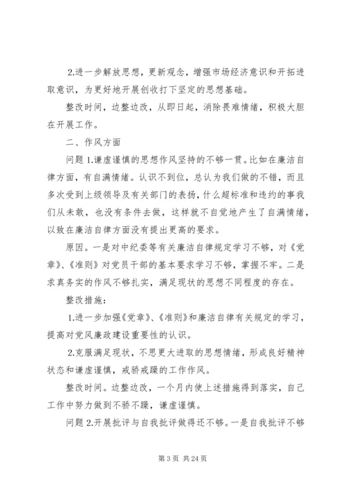 党性分析和整改措施2.docx