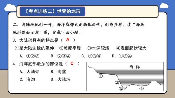 【学霸提优】第三章 陆地和海洋（复习课件45张）-人教版（2024）七年级地理上册