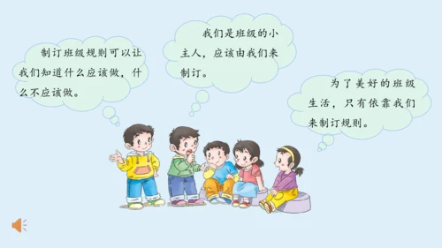 6《班级生活有规则》第1课时 课件