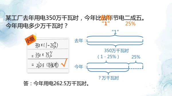 人教版六年级数学下册成数问题教学课件