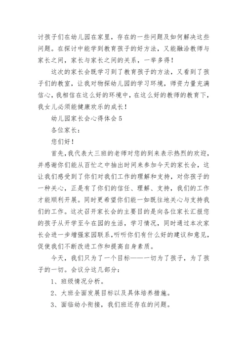 幼儿园家长会心得体会_3.docx