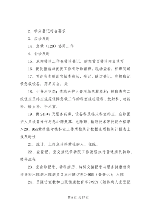 健全考评机制持续提高医疗质量与安全管理工作(1)[推荐五篇].docx