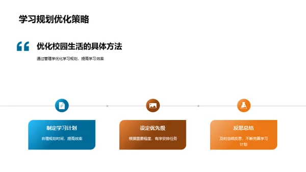 管理学在校园生活中的应用