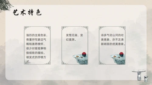 青莲居士李白诗仙李白介绍通用PPT模板