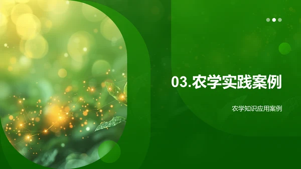 农学实践与理论融合
