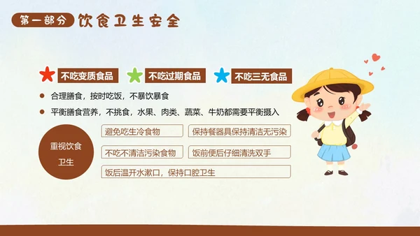 幼儿园寒假安全教育主题班会PPT课件