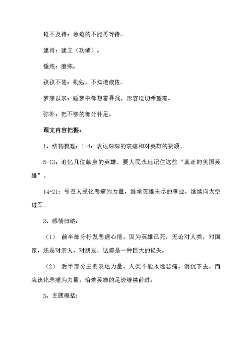 《真正的英雄》教学设计模板