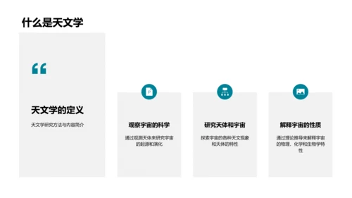 天文学在校园PPT模板