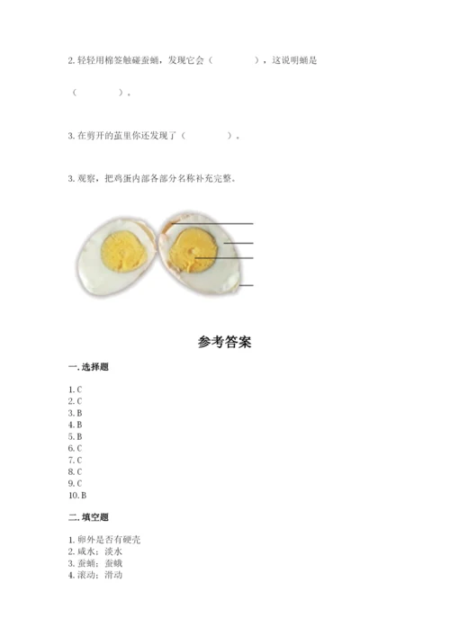 教科版小学科学三年级下册期末测试卷【综合题】.docx