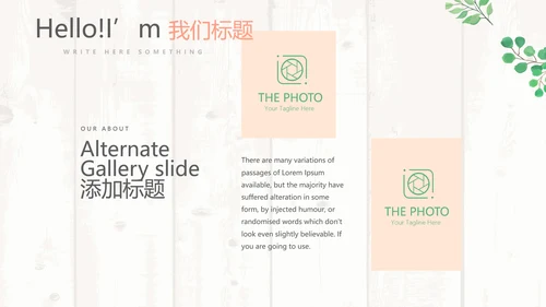 精美小清新美容护肤化妆品宣传动态PPT